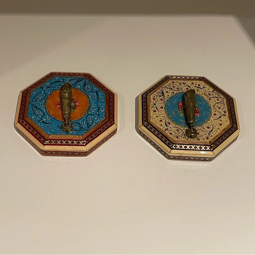 Handmade khatam pen holders - Picture 2 of 4